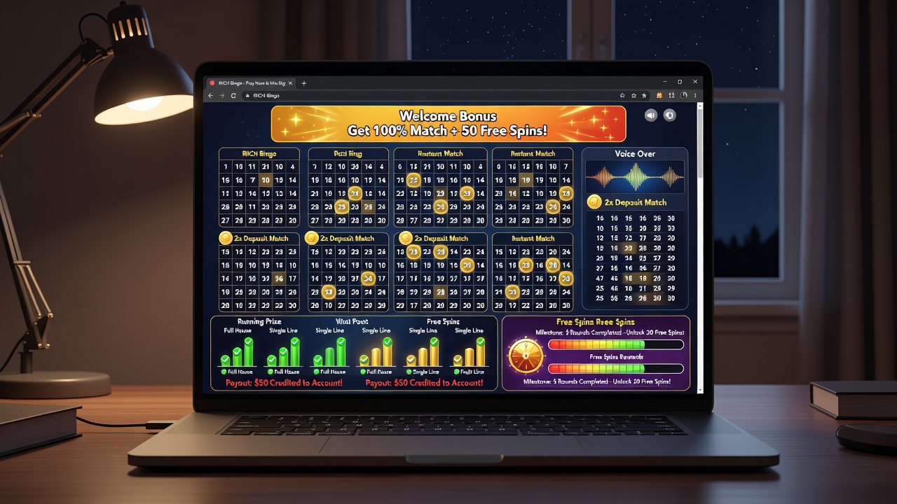 iRICH Bingo: How to Play the Online iRICH Bingo Game, Claim the Bonus and Free Spins
